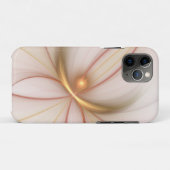Nobelkupfer und Gold Abstrakt Moderne Fraktal Kuns Case-Mate iPhone Hülle (Rückseite (Horizontal))