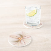 Nobelkupfer und Gold Abstrakt Moderne Fraktal Kuns Getränkeuntersetzer (Seite)