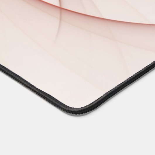 Nobelkupfer und Gold Abstrakt Moderne Fraktal Kuns Schreibtischunterlage (Ecke)