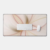 Nobelkupfer und Gold Abstrakt Moderne Fraktal Kuns Schreibtischunterlage (Tastatur & Maus)