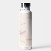 Nobelkupfer und Gold Abstrakt Moderne Fraktal Kuns Trinkflasche (Rechts)