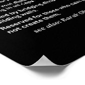 Nobelpreisträger Definition Oma Vs Trump  Poster (Ecke)