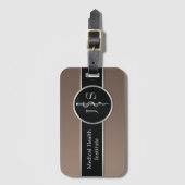 Nobelrod von Asclepius Silver Gepäckanhänger (Vorderseite Vertikal)