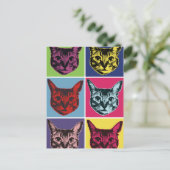 Nobigao Pop Cat Postkarte (Stehend Vorderseite)