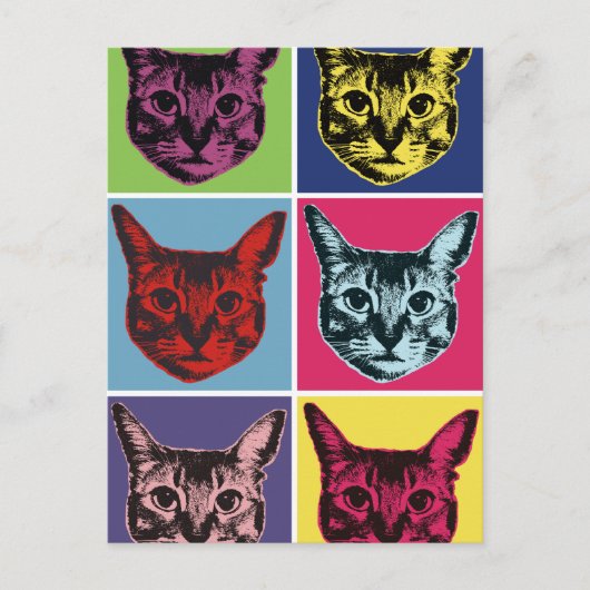 Nobigao Pop Cat Postkarte (Vorderseite)