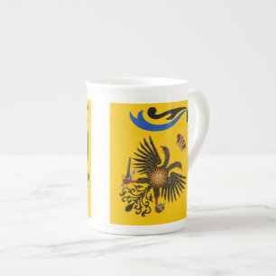 Nobile Contrada dell'Aquila Palio di Siena (Adler) Porzellantasse