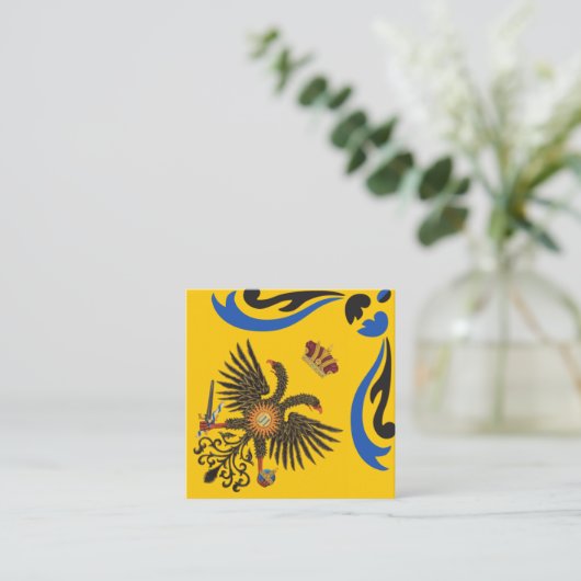 Nobile Contrada dell'Aquila Palio di Siena (Adler) Rabattkarte (Stehend Vorderseite)