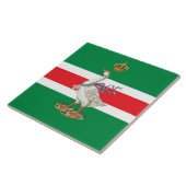 Nobile Contrada dell'Oca (Gänse) Palio Fliese (Seite)