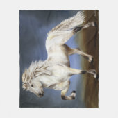 Nobilität Isländisches Pferd Fleecedecke (Vorderseite)