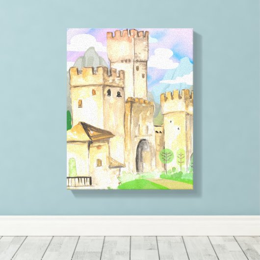 Nobility Stretched Canvas Print Leinwanddruck (Insitu (Holzboden))