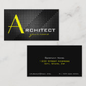 Noble ARCHITEKT Visitenkarte (Vorne/Hinten)