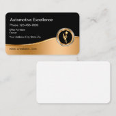 Noble Automobildienstleistungen Visitenkarte (Vorne/Hinten)