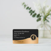 Noble Automobildienstleistungen Visitenkarte (Stehend Vorderseite)