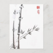 Noble Bamboo Postkarte (Vorderseite)