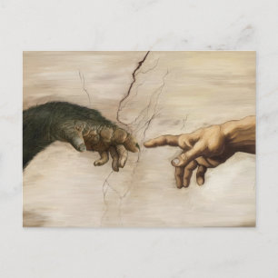 Noble Beasts - Creation of Apekind Postkarte