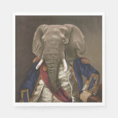Noble Beasts - Dandy Elephant Serviette (Vorderseite)
