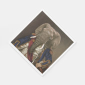 Noble Beasts - Dandy Elephant Serviette (Ecke)