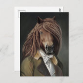 Noble Beasts - Dandy Horse Postkarte (Vorne/Hinten)