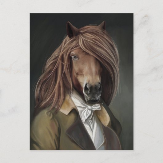 Noble Beasts - Dandy Horse Postkarte (Vorderseite)