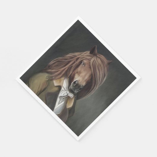 Noble Beasts - Dandy Horse Serviette (Ecke)