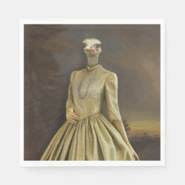 Noble Beasts - Dandy Ostrich  Serviette