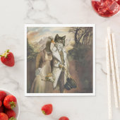 Noble Beasts - Wolf in Sheep's Clothing Serviette (Beispiel)