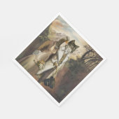 Noble Beasts - Wolf in Sheep's Clothing Serviette (Ecke)