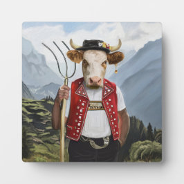 Noble Bestien - Dandy Cow Fotoplatte