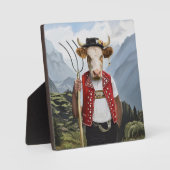 Noble Bestien - Dandy Cow Fotoplatte (Vorderseite)