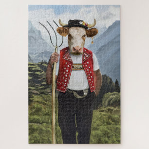 Noble Bestien - Dandy Cow Puzzle
