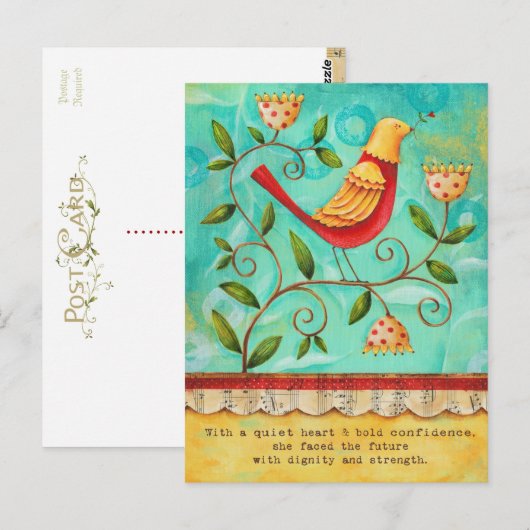 Noble Bird - Postkarte (Vorne/Hinten)