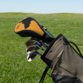 Noble Black Doberman Golf Headcover (In SItu)