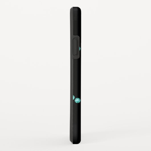 Noble Bling Monogramm-Art Case-Mate iPhone Hülle (Hinten/Rechts)