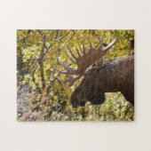 Noble Bull Moose Puzzle (Horizontal)