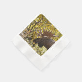 Noble Bull Moose Serviette (Ecke)