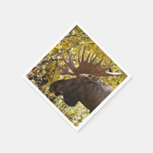 Noble Bull Moose Serviette (Ecke)