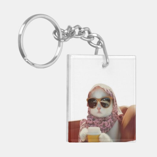 Noble Cat Schlüsselanhänger (Vorderseite links)