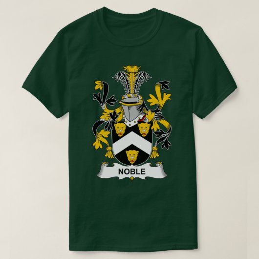 Noble Coat of Arms Family Crest  T-Shirt (Design vorne)