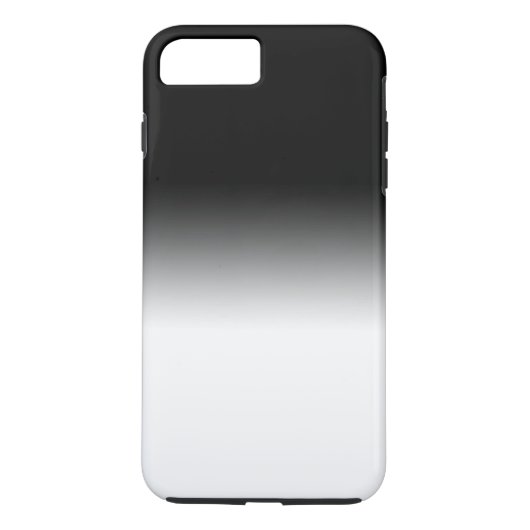 Noble COOLE Steigung Schwarzweiss Case-Mate iPhone Hülle (Rückseite)