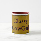 NOBLE COWGIRL-TASSE Schale Tasse (Zentrum)