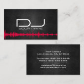 Noble DJ-Visitenkarte Visitenkarte (Vorne/Hinten)