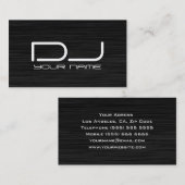 Noble DJ-Visitenkarte Visitenkarte (Vorne/Hinten)