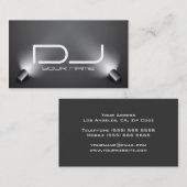 Noble DJ-Visitenkarte Visitenkarte (Vorne/Hinten)