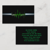 Noble DJ-Visitenkarte Visitenkarte (Vorne/Hinten)