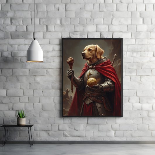 Noble Drool Rules: Long Live Fetch Poster