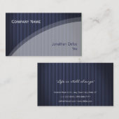 Noble elegante berufliche Geschäfts-Karte Visitenkarte (Vorne/Hinten)