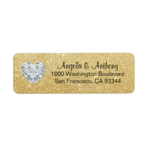 Noble elegante Glitzer