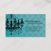 Noble Event-Planer-Visitenkarte Visitenkarte (Rückseite)