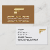 Noble Feuerwaffen-Visitenkarten Visitenkarte (Vorne/Hinten)