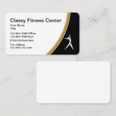 Noble Fitness-persönlicher Trainer Visitenkarte (Vorne/Hinten)